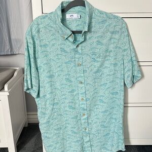 Southern Tide Light Blue Button Down Shirt